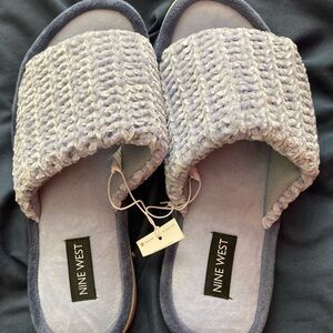 New chennile size large slippers